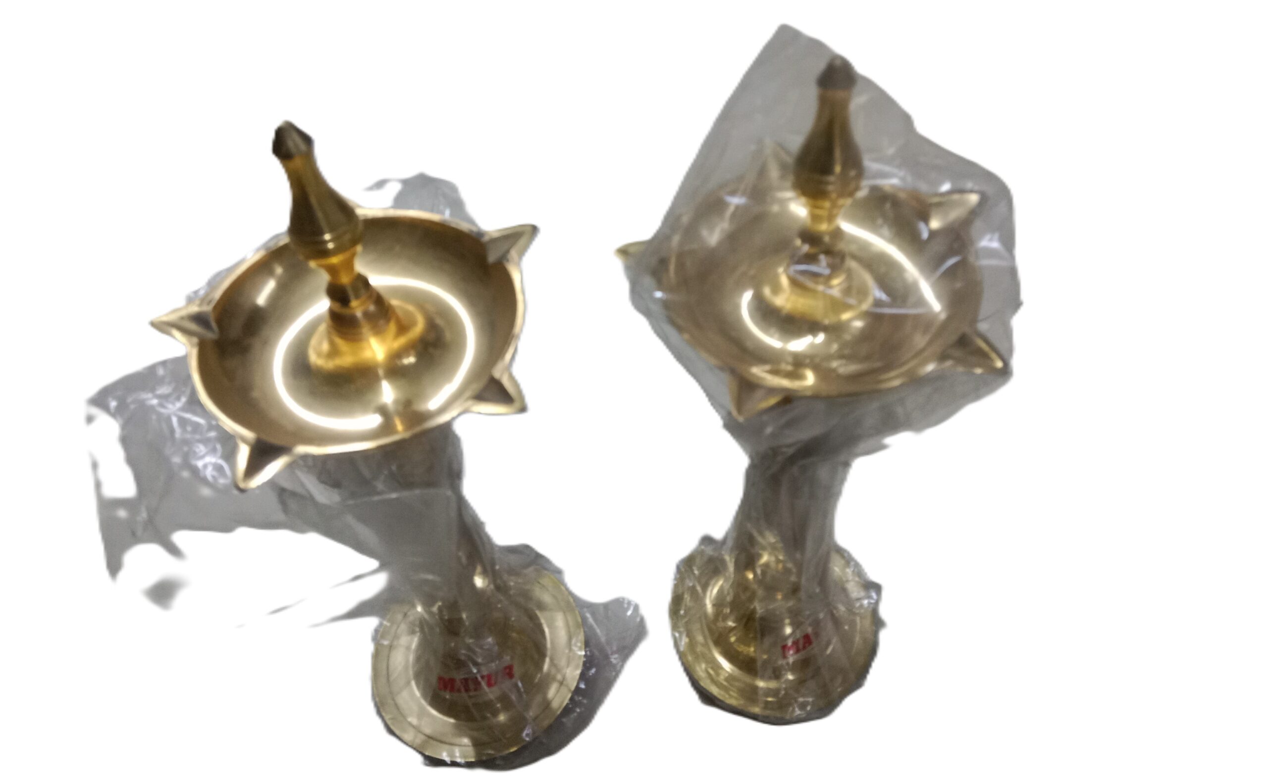 POOJA DEEPAM PAIR (BRASS) - Image 3