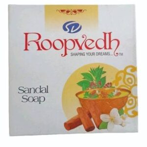ROOPVEDH SANDAL SOAP 100 GMS
