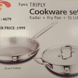3 pc TRIPLY Cookware set