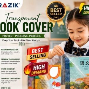 TRANSPARANT BOOK COVER