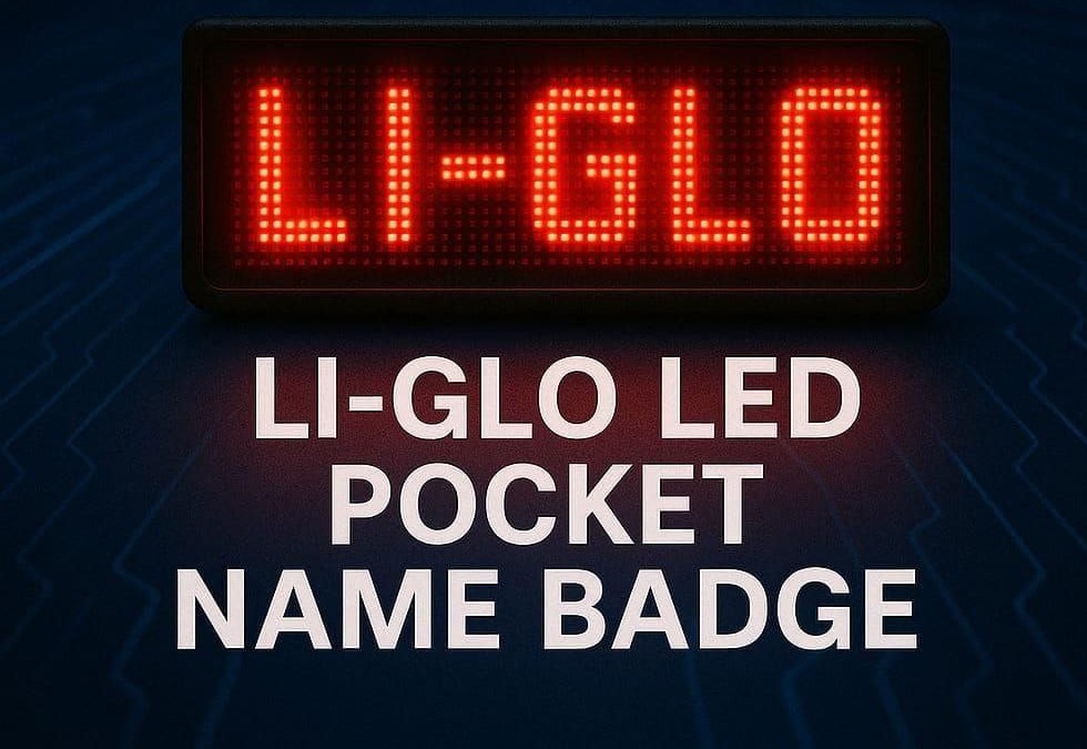 LI-GLO LED POCKET NAME BADGE - Image 2